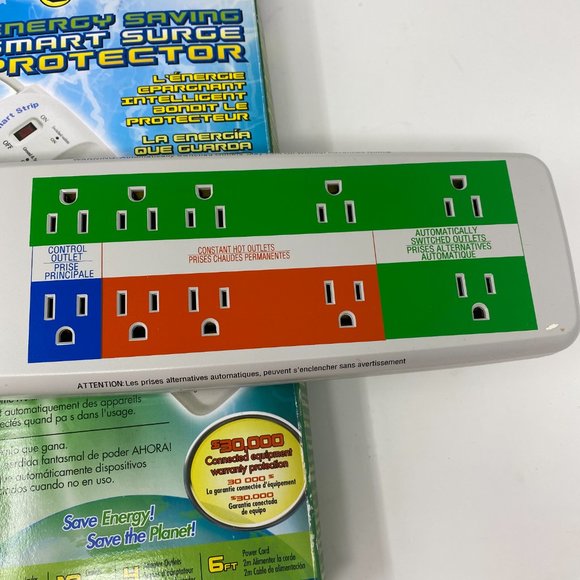 Energy Saving Power Strip Smart Strip Surge - Picture 14 of 15